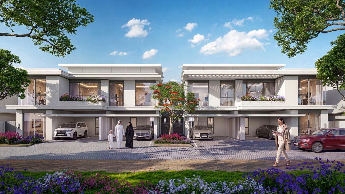 Townhouse residences at Azizi Florence
